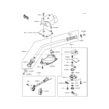 Handlebar(&NAMI.KAW64650 91) pour Kawasaki 1991 650 SX