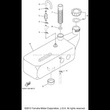 OIL TANK pour Yamaha 1999 WaveRunner WAVE RUNNER GP800 - GP800X - 1999