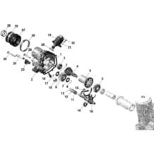 ROTAX - IDF Gearbox pour Sea-Doo 2022 GTX LIMITED 300