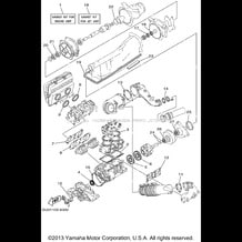 REPAIR KIT 1 pour Yamaha 1999 WaveRunner WAVE RUNNER GP800 - GP800X - 1999