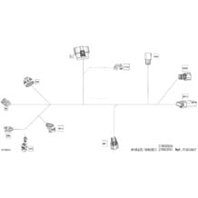 Electric - Steering Wiring Harness - 278003893 pour Seadoo 2022 GTX PRO 130