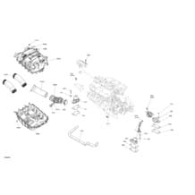 Moteur - Système pour Sea-Doo 2022 GTX PRO 130 iBR