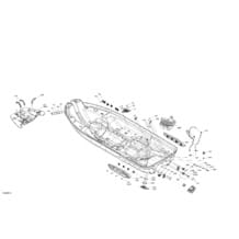 Carrosserie - Coque pour Sea-Doo 2022 RXP RS 300