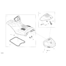 Carrosserie - Sièges pour Sea-Doo 2022 RXP RS 300