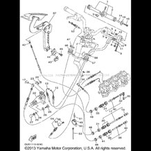 CONTROL CABLE pour Yamaha 1999 WaveRunner WAVE RUNNER SUV1200 (SV1200X) 1999