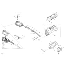 Mécanique - Marche Arrière pour Sea-Doo 2022 RXT X 300