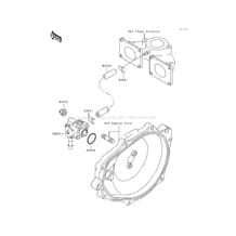 Oil Pump pour Kawasaki 1991 650 SX