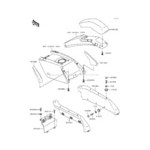 Pad pour Kawasaki 1991 650 SX