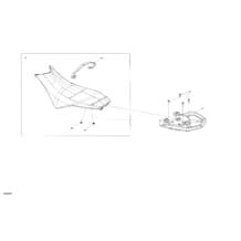 Carrosserie - Sièges pour Sea-Doo 2022 SPARK 900 ACE