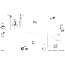 Électrique - Câblage Principal - 278003702 pour Seadoo 2022 SPARK 900 ACE