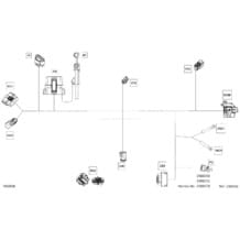 Électrique - Câblage Principal - 278003701 - Modèle Avec IBR pour Seadoo 2022 SPARK 900 HO ACE