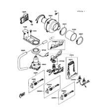 Bilge Pump pour Kawasaki 1991 Jet Mate