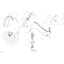 Moteur - Alimentation pour Sea-Doo 2022 SPARK TRIXX