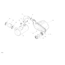 Moteur - Échappement pour Sea-Doo 2022 SPARK TRIXX