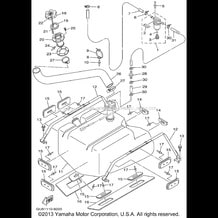 FUEL TANK pour Yamaha 1999 WaveRunner WAVE RUNNER SUV1200 (SV1200X) 1999