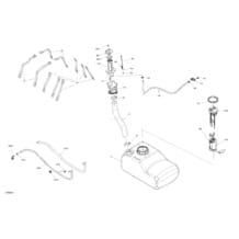 Moteur - Alimentation pour Sea-Doo 2022 FISH PRO SCOUT 130