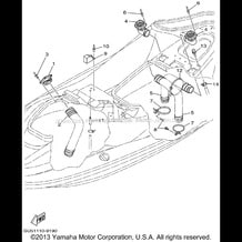 VENTILATION pour Yamaha 1999 WaveRunner WAVE RUNNER SUV1200 (SV1200X) 1999