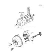 Generator pour Kawasaki 1991 Jet Mate