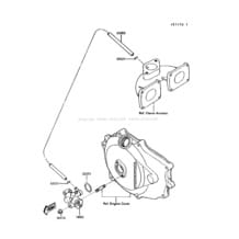 Oil Pump pour Kawasaki 1991 Jet Mate