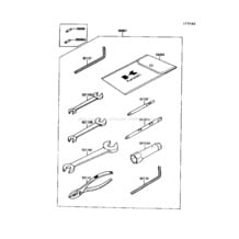 Tool pour Kawasaki 1991 Jet Mate