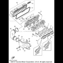 INTAKE pour Yamaha 1999 WaveRunner WAVE RUNNER XL1200 LTD - XA1200X - 1999