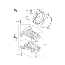 Crankcase pour Kawasaki 1991 JS440