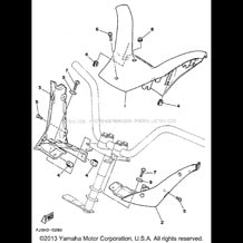 STEERING 2 pour Yamaha 1990 WaveRunner WAVE RUNNER III 650 (WRA650D) 1990