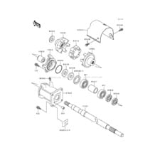 Drive Shaft pour Kawasaki 1991 JS440