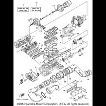 REPAIR KIT 1 pour Yamaha 1999 WaveRunner WAVE RUNNER XL1200 LTD - XA1200X - 1999