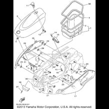 ENGINE HATCH 2 pour Yamaha 1999 WaveRunner WAVE RUNNER XL700 (XL700X) 1999