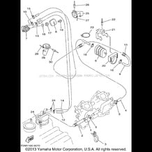 FUEL pour Yamaha 1999 WaveRunner WAVE RUNNER XL700 - XL700X - 1999