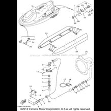 HULL DECK pour Yamaha 1999 WaveRunner WAVE RUNNER XL700 (XL700X) 1999
