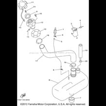 OIL TANK pour Yamaha 1999 WaveRunner WAVE RUNNER XL700 - XL700X - 1999