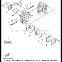 REPAIR KIT 2 pour Yamaha 1999 WaveRunner WAVE RUNNER XL700 - XL700X - 1999