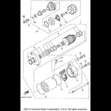 STARTING MOTOR pour Yamaha 1999 WaveRunner WAVE RUNNER XL700 (XL700X) 1999