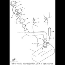 OIL TANK pour Yamaha 1999 WaveRunner WAVE RUNNER XL760 - XL760X - 1999