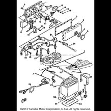 ELECTRICAL 1 pour Yamaha 1990 WaveRunner WAVE RUNNER LX - WR650D - 1990