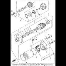 STARTING MOTOR pour Yamaha 1999 WaveRunner WAVE RUNNER XL760 - XL760X - 1999