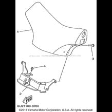 STEERING 2 pour Yamaha 1999 WaveRunner WAVE RUNNER XL760 - XL760X - 1999