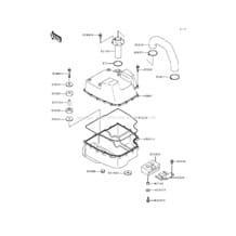 Water Muffler pour Kawasaki 1991 SC