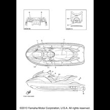 IMPORTANT LABELS pour Yamaha 2000 WaveRunner GP1200 - GP1200AY - 2000