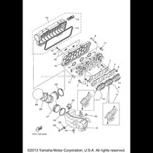 INTAKE pour Yamaha 2000 WaveRunner GP1200 - GP1200AY - 2000