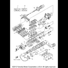 REPAIR KIT 1 pour Yamaha 2000 WaveRunner GP1200 - GP1200AY - 2000