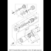 STARTING MOTOR pour Yamaha 2000 WaveRunner GP1200 - GP1200AY - 2000