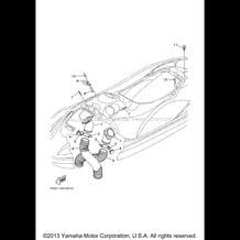 VENTILATION pour Yamaha 2000 WaveRunner GP 1200 (GP1200AY) 2000