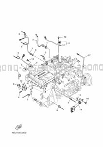 ELECTRICAL 2 pour Yamaha 2022 WaveRunner JB1050-X