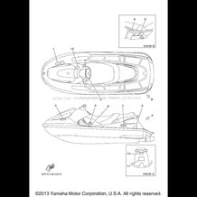 IMPORTANT LABELS pour Yamaha 2000 WaveRunner GP760 - GP760Y - 2000