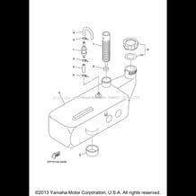 OIL TANK pour Yamaha 2000 WaveRunner GP760 - GP760Y - 2000