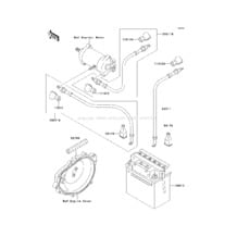 Electrical Equipment pour Kawasaki 1991 X2