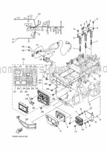 ELECTRICAL 1 pour Yamaha 2022 VX1050G-X